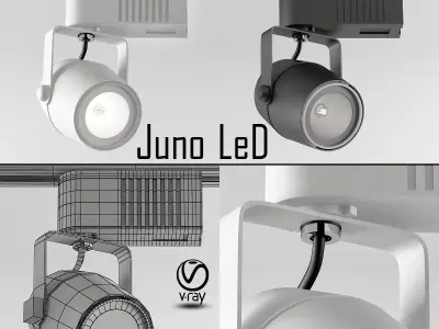 Juno Led Track Lighting 3D model