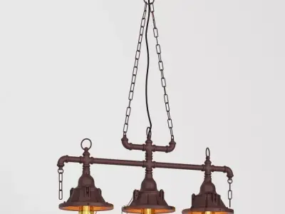 Hanging lamp LOFT HOUSE P-109 3D model