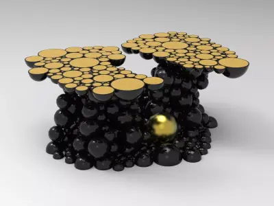 Gravity Center Table 3D model