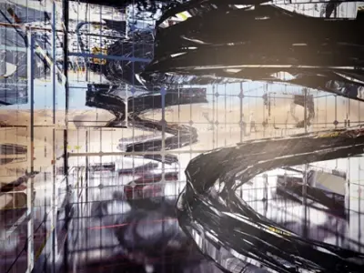 Desert Rose House 3D model