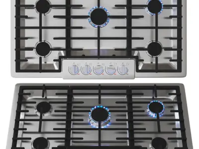 BOSCH Kitchen appliance collection 2 3D model