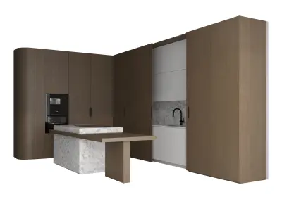 Kitchen set 23 3D model