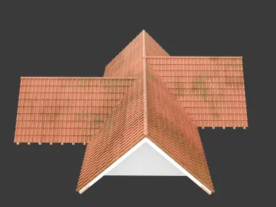 Realistic Roof Collections 32 3D model