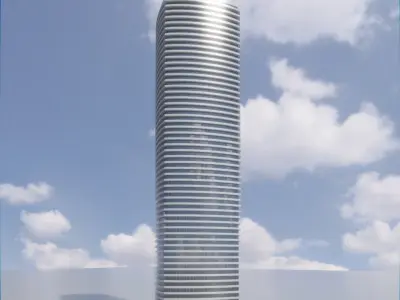 Parametric Building 1d3 3D model