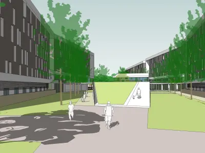 Sketchup Highschool or College 231 3D model