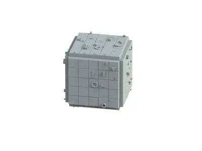 Sci Fi Object No 1824 Low Poly Low-poly 3D model