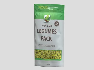 Legumes Pack Low Poly Low-poly 3D model
