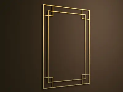 frame picture 3D model