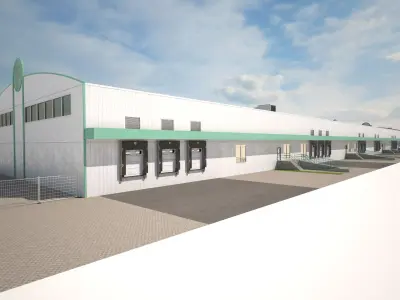 Magazine Building 3D model