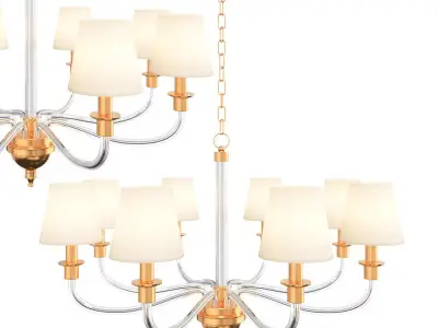 Chandelier 3D model 6