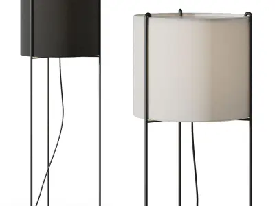 Floor lamp Faro Barcelona DRUM 3D model