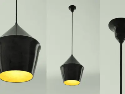 Lamp Pack Collection Low-poly 3D model