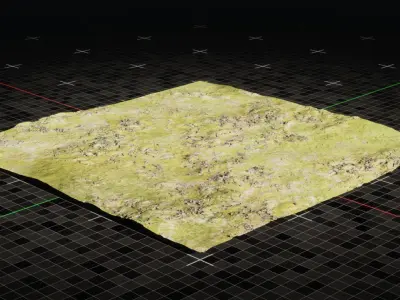 Iceland Terrain 6 3D model