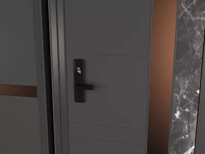 interior door 3D model