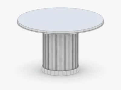 0409 - Coffee Table Low-poly 3D model