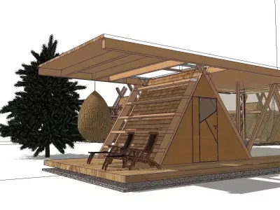 Creative Design-Holiday Cabin-0134 3D model