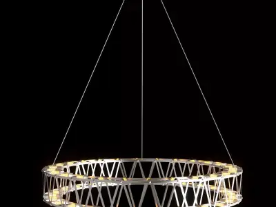 Eiff Pendant Light 3D model