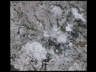 Yaounde - Cameroon 3D model