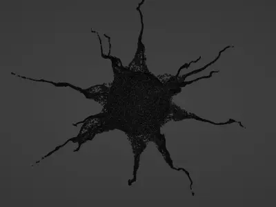 sifi space creature 3D model