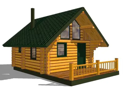 Creative Design-Holiday Cabin-065 3D model