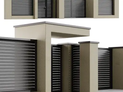 Fencing 19 3D model