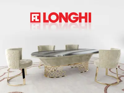 Longhi loveluxe cloe dining 3D model