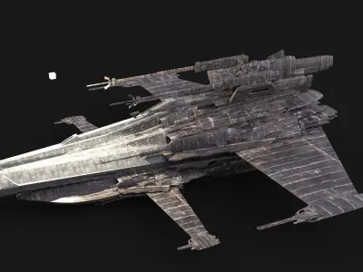 Spaceship Grand reaper 8  3D model