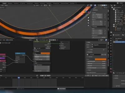 Music Show Intro 3D model