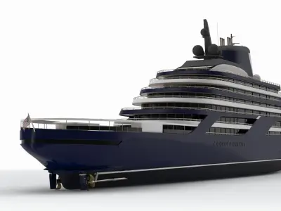 Donald Yacht 3D model