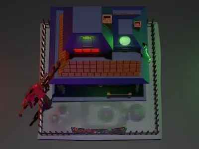 Haunted house  3D model