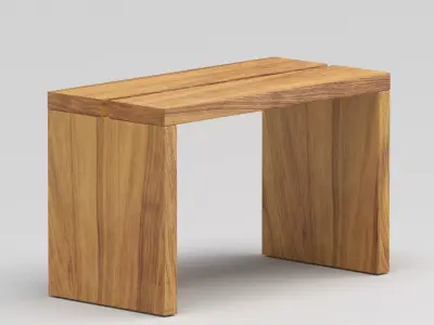 Bench 03 3D model