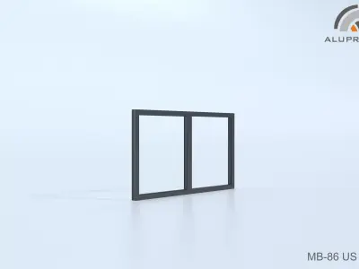 Aluprof MB-86US-ST 004 W-0252 Free 3D model
