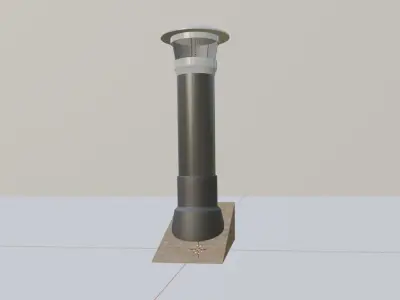 Tube exhaust Roof Vent Free 3D model