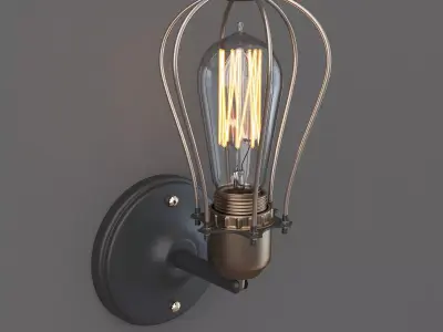 Noel Wall Light 3D model