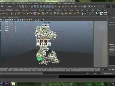 Tree House 3D model