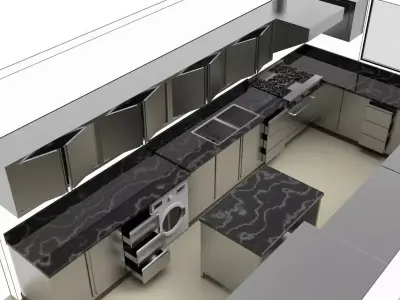 kitchen 7 3D model