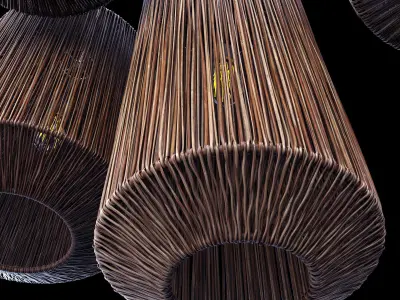 Lamp ratten barrell n12 3D model