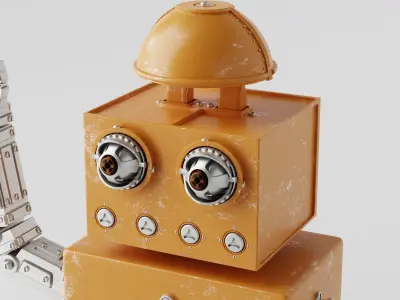 Robot V5 3D model
