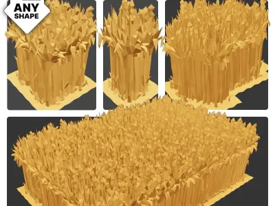 Wheat  Field 3D print model