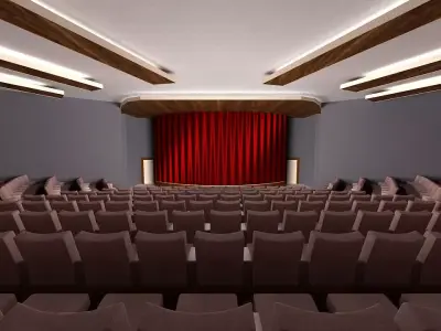 AUDITORIUM - THEATRE 3D model