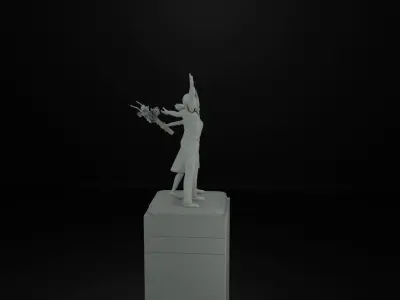 Selamat Datang Monument 3D model