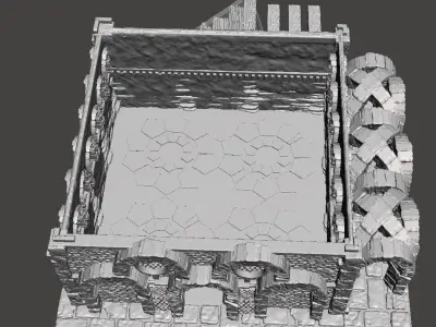 Oriental House 3D print model