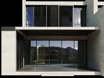 Modern House 3D model 75