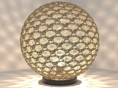 Tribu monsieur tricot standing lamp 3D model