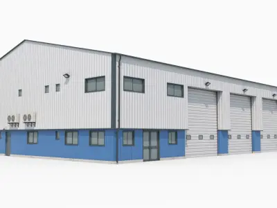  5 Industrial Buildings Collection 