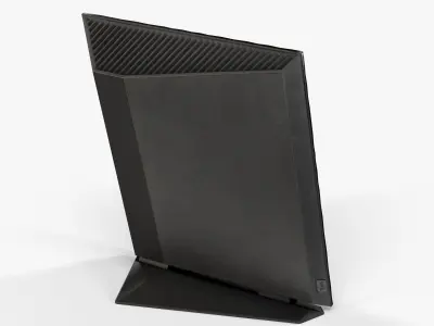 Asus RT-N56U router Low-poly 3D model
