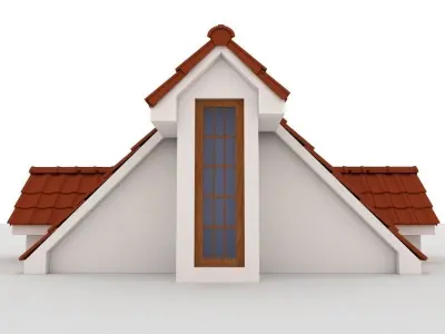 Modern Roof 3D model