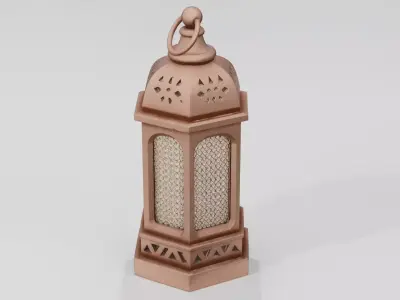Ceiling Light 3D Model  Interior Lamp Low Poly Low-poly 3D model