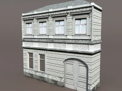 Apartment House 3D model get