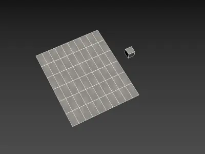 Porcelain tile Stoneland Gray 3D model